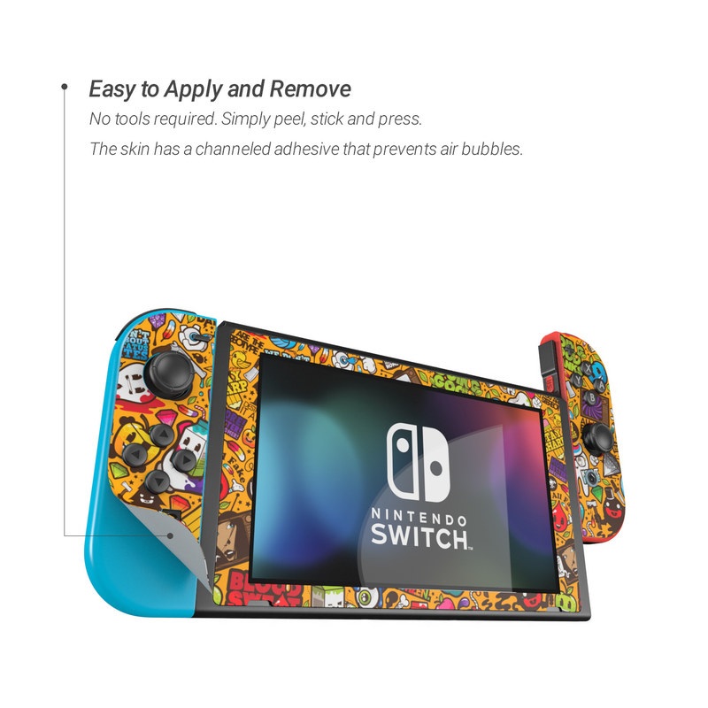 Nintendo Switch Skin - Psychedelic (Image 3)