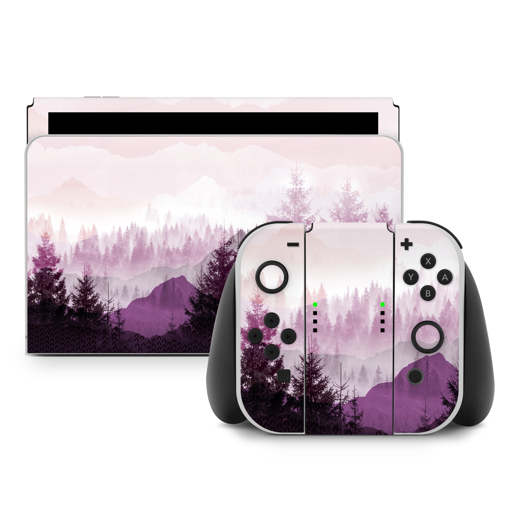Nintendo Switch Skin - Purple Horizon (Image 1)
