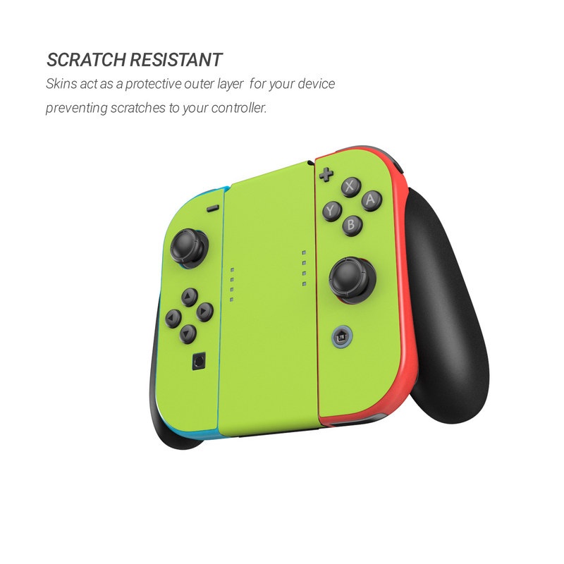 Nintendo Switch Skin - Solid State Lime (Image 4)