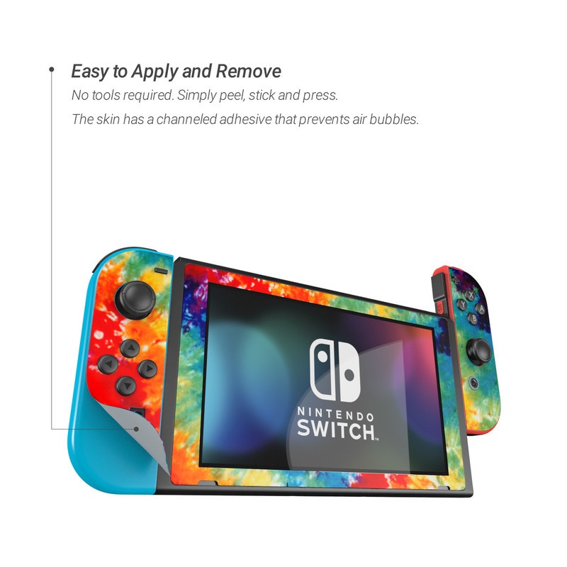 Nintendo Switch Skin - Tie Dyed (Image 3)