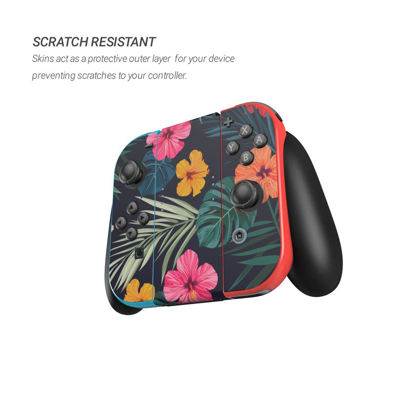 Nintendo Switch Skin - Tropical Hibiscus (Image 4)
