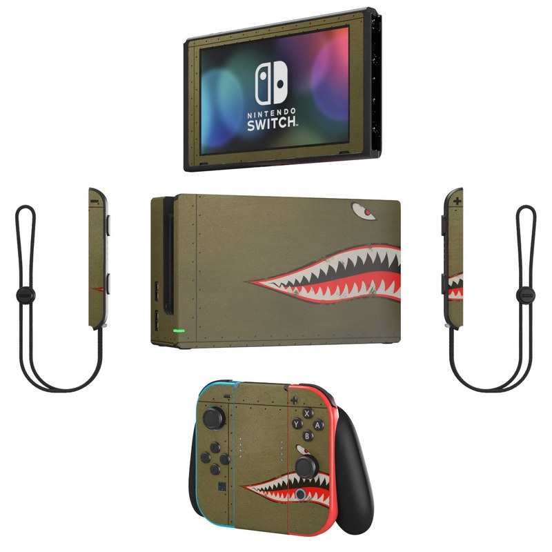 Nintendo Switch Skin - USAF Shark (Image 2)