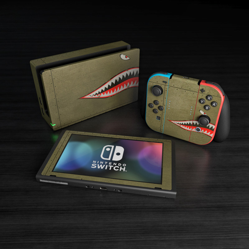 Nintendo Switch Skin - USAF Shark (Image 5)