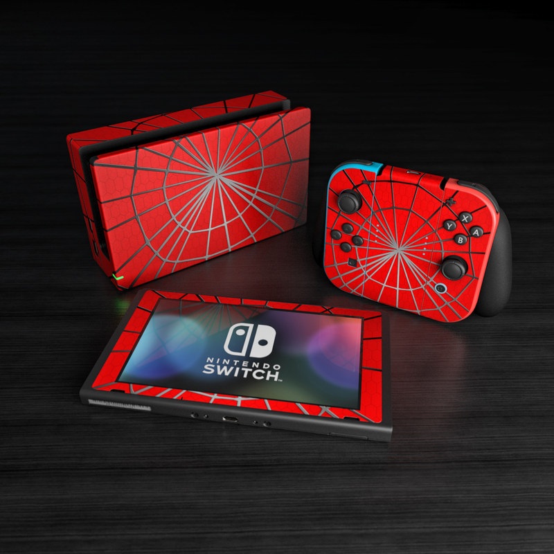 nintendo-switch-skin-webslinger-by-gaming-decalgirl