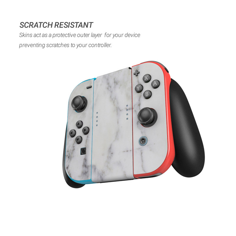 Nintendo Switch Skin - White Marble (Image 4)