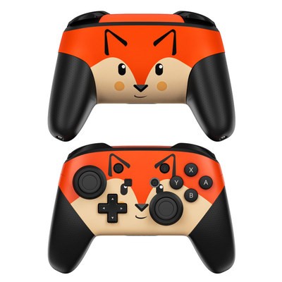 Nintendo Switch Pro Controller Skin - Autumn the Fox