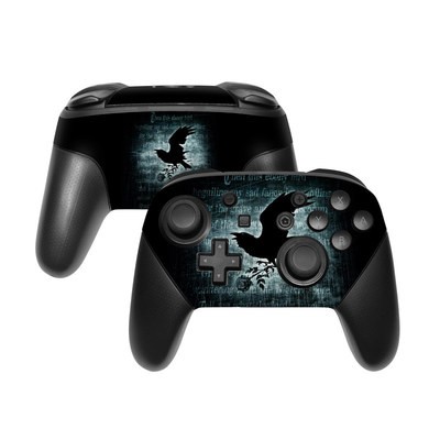 Nintendo Switch Pro Controller Skin - Nevermore