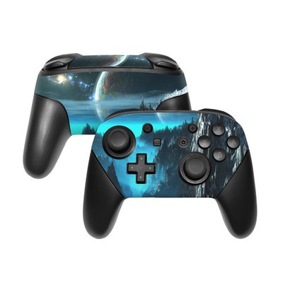 Nintendo Switch Pro Controller Skin - Path To The Stars