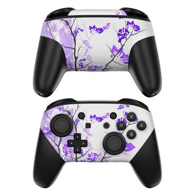 Nintendo Switch Pro Controller Skin - Violet Tranquility