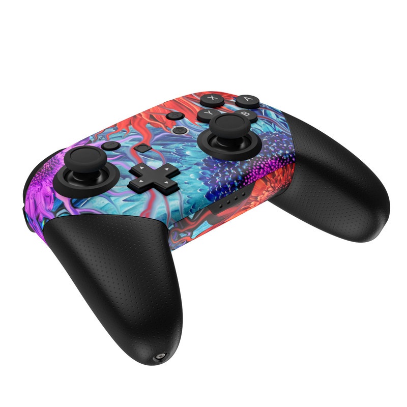 Nintendo Switch Pro Controller Skin - Deep Water Daisy Dance by Fusion ...