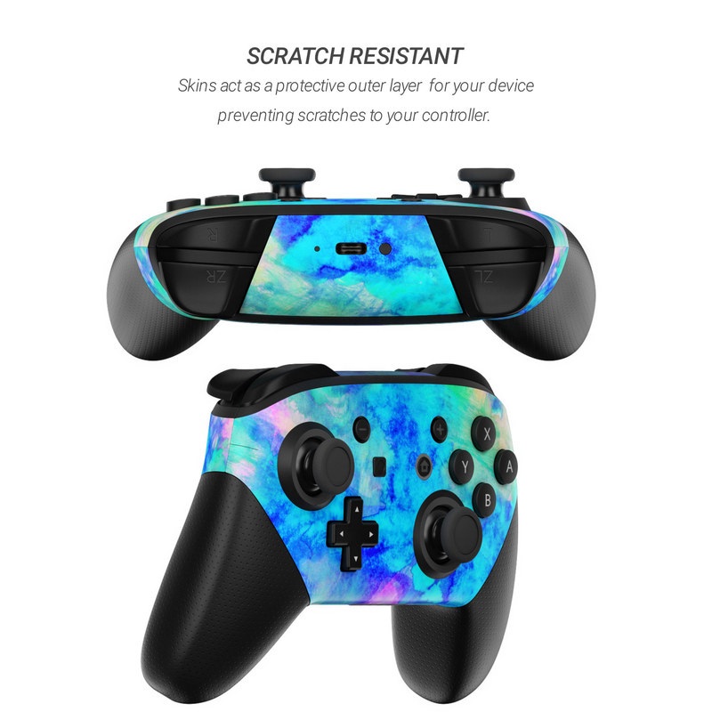Nintendo Switch Pro Controller Skin - Solid State Lime (Image 6)