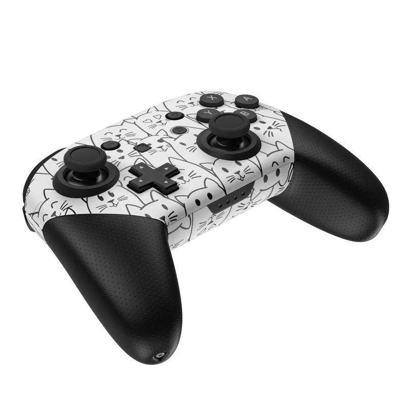 Nintendo Switch Pro Controller Skin - Moody Cats (Image 4)