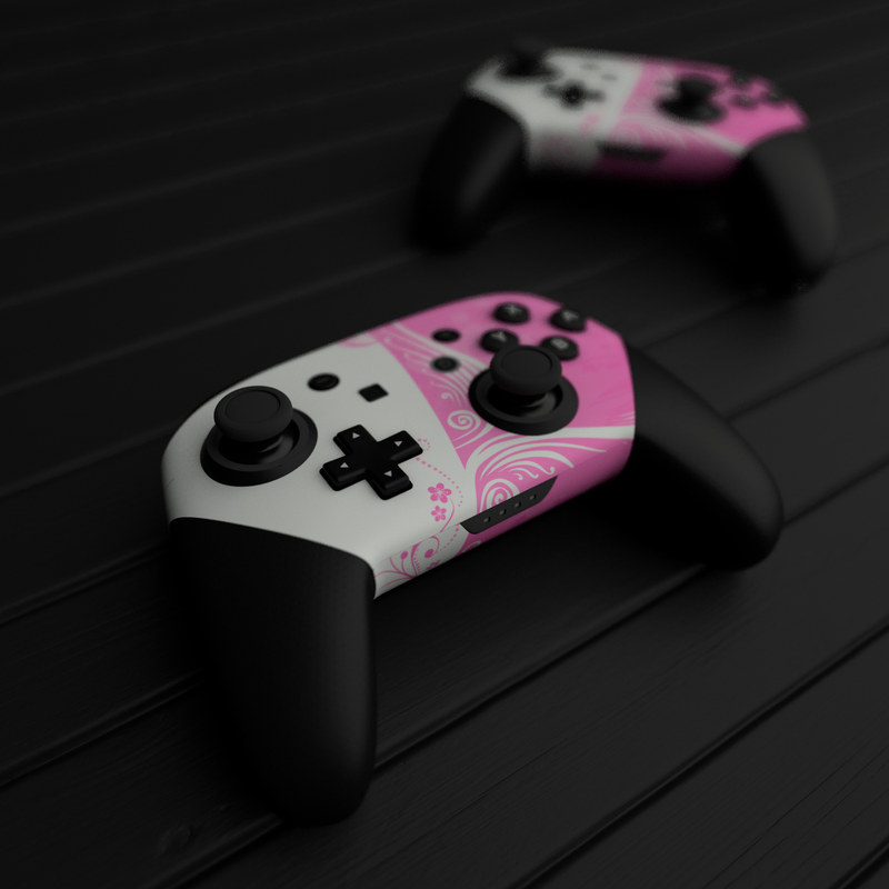 pink nintendo switch pro controller