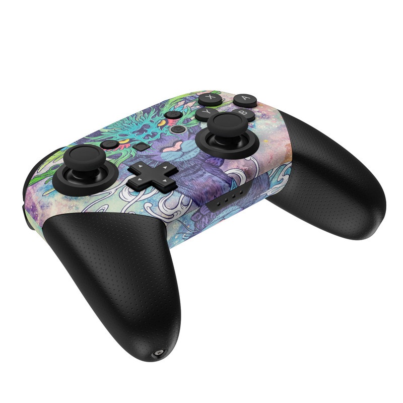 Nintendo Switch Pro Controller Skin - Spectral Cat by Mat Miller ...