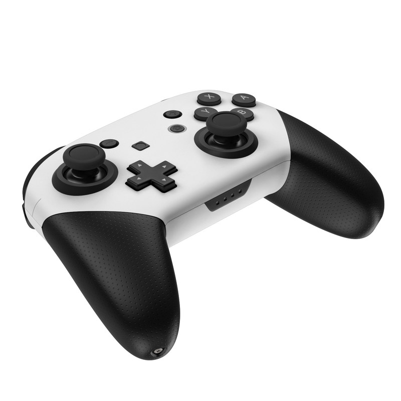 Nintendo Switch Pro Controller Skin - Solid State White (Image 4)