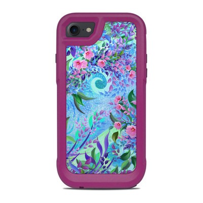 OtterBox Pursuit iPhone 7-8 Case Skin - Lavender Flowers