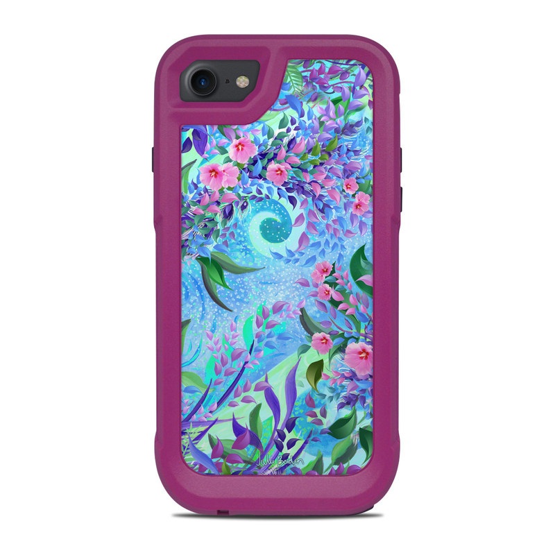 OtterBox Pursuit iPhone 7-8 Case Skin - Lavender Flowers (Image 1)