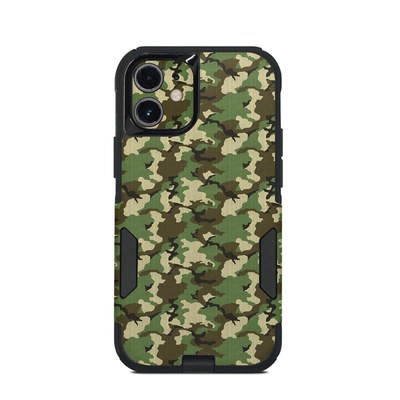 OtterBox Commuter iPhone 12 Mini Case Skin - Digital Woodland Camo by