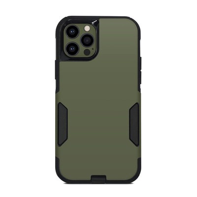 OtterBox Commuter iPhone 12 Pro Case Skin - Solid State Olive Drab