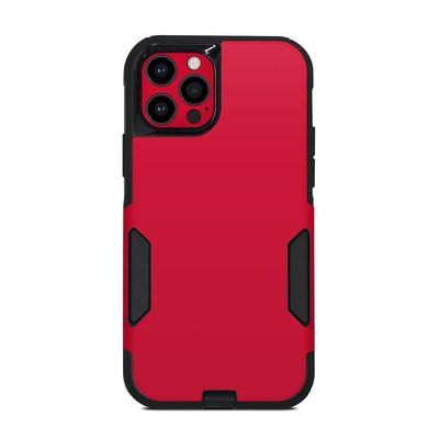 OtterBox Commuter iPhone 12 Pro Case Skin - Solid State Red