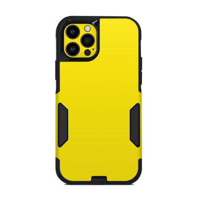 OtterBox Commuter iPhone 12 Pro Case Skin - Solid State Yellow