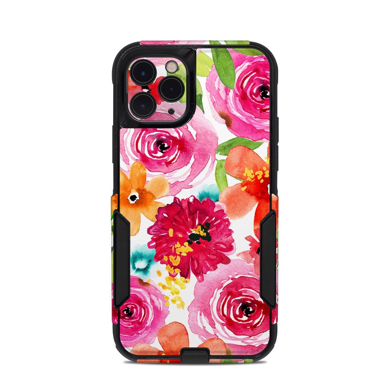 OtterBox Commuter iPhone 11 Pro Case Skin - Floral Pop (Image 1)