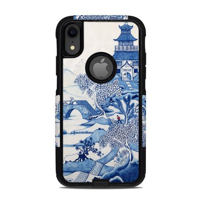 OtterBox Commuter iPhone XR Case Skin - Blue Willow