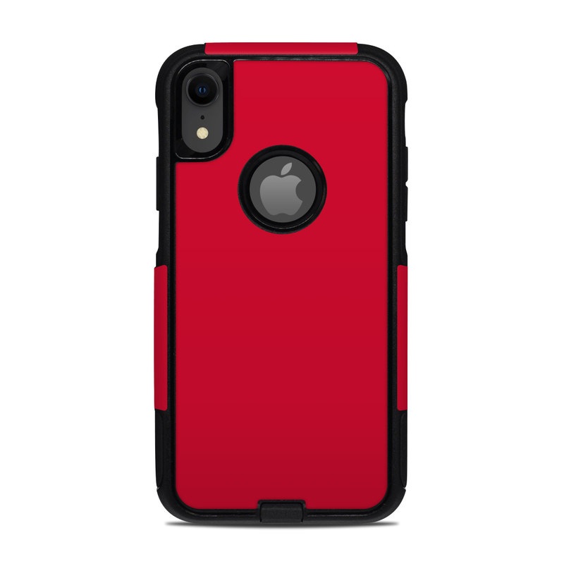 OtterBox Commuter iPhone XR Case Skin - Solid State Red (Image 1)