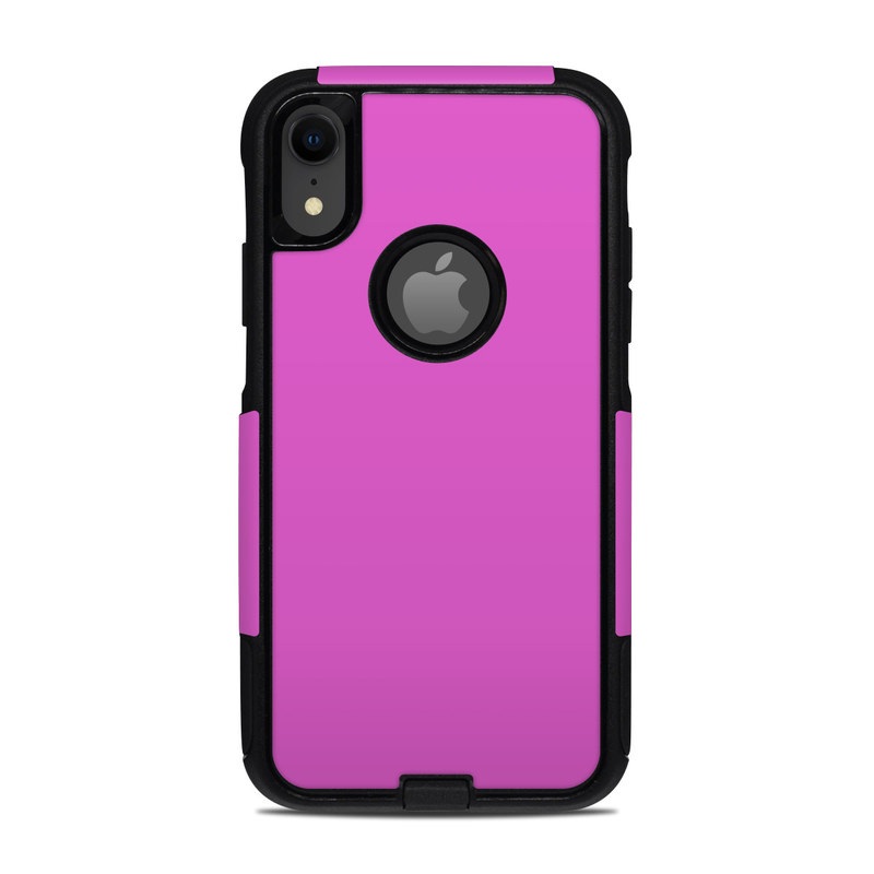 OtterBox Commuter iPhone XR Case Skin - Solid State Vibrant Pink (Image 1)