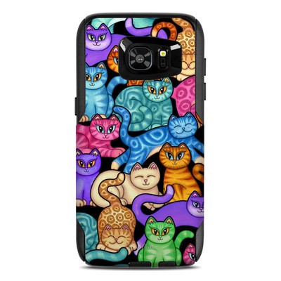 OtterBox Commuter Galaxy S7 Edge Case Skin - Colorful Kittens