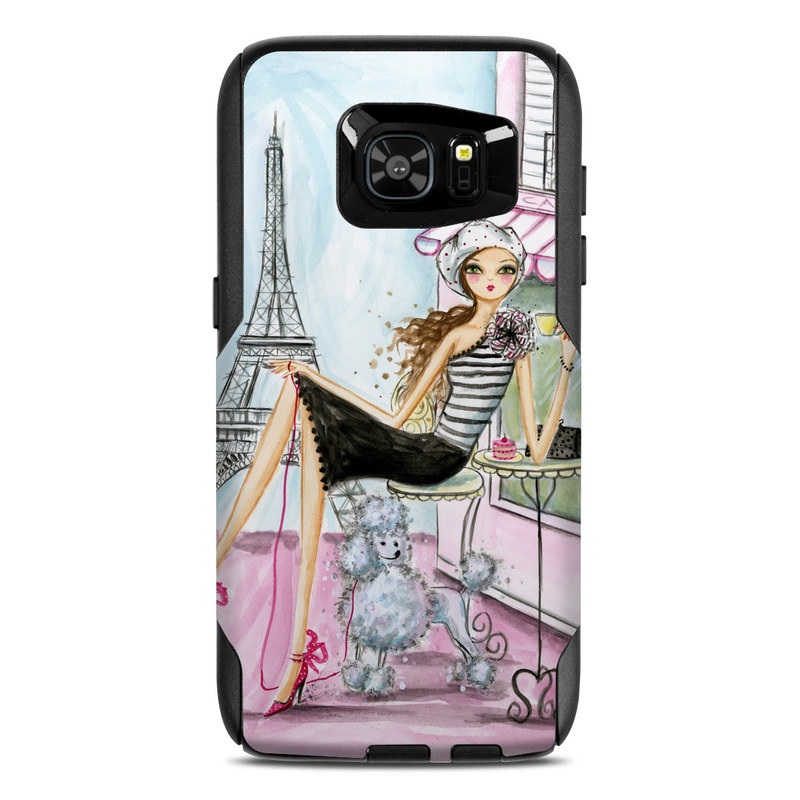 OtterBox Commuter Galaxy S7 Edge Case Skin - Cafe Paris (Image 1)