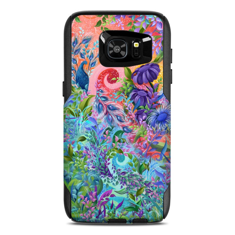 OtterBox Commuter Galaxy S7 Edge Case Skin - Fantasy Garden (Image 1)