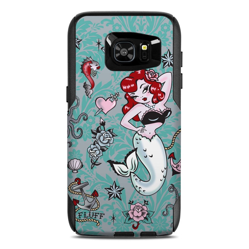 OtterBox Commuter Galaxy S7 Edge Case Skin - Molly Mermaid (Image 1)