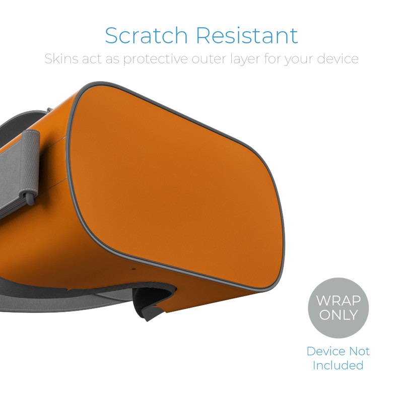 Oculus Go Skin - Solid State Orange (Image 3)