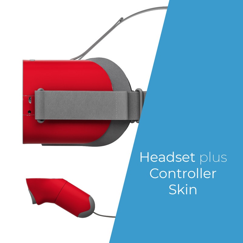 Oculus Go Skin - Solid State Red (Image 5)