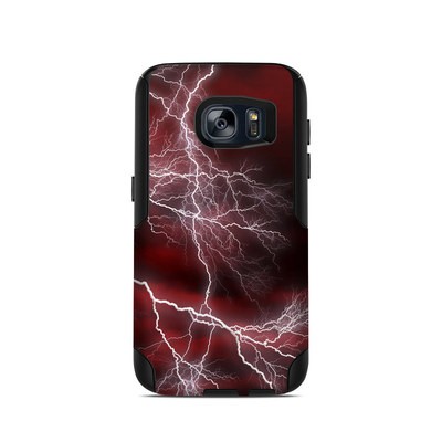 OtterBox Commuter Galaxy S7 Case Skin - Apocalypse Red