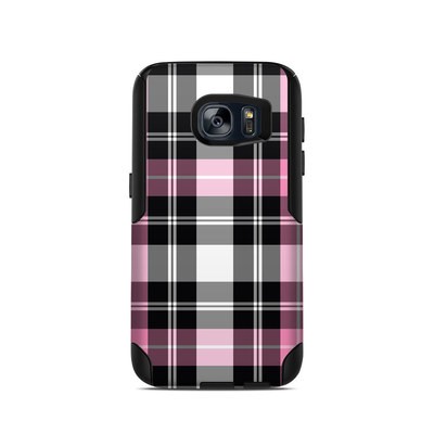 OtterBox Commuter Galaxy S7 Case Skin - Pink Plaid
