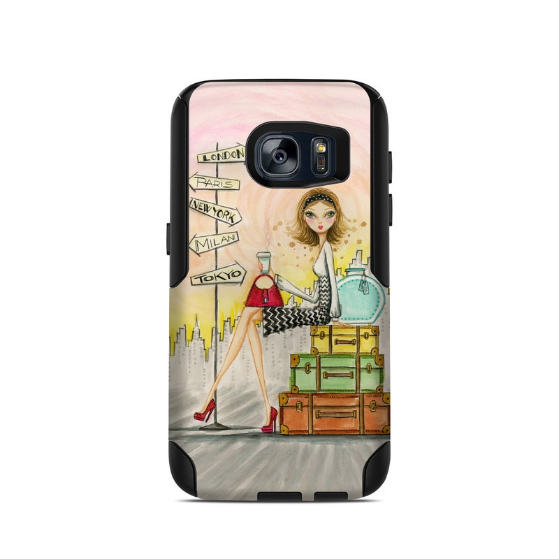 OtterBox Commuter Galaxy S7 Case Skin - The Jet Setter (Image 1)