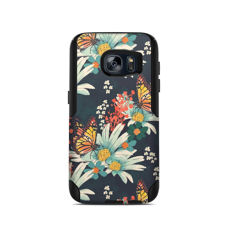 OtterBox Commuter Galaxy S7 Case Skin - Monarch Grove (Image 1)