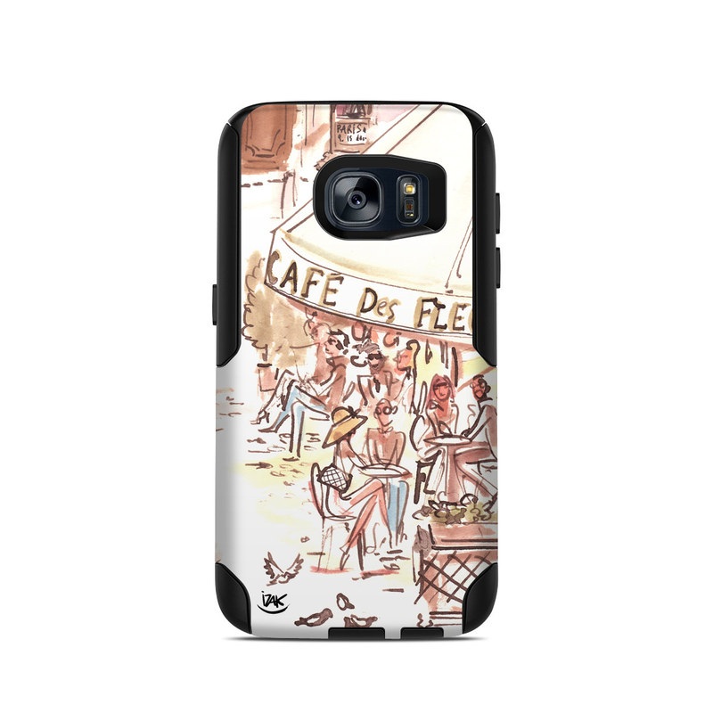 OtterBox Commuter Galaxy S7 Case Skin - Paris Makes Me Happy (Image 1)