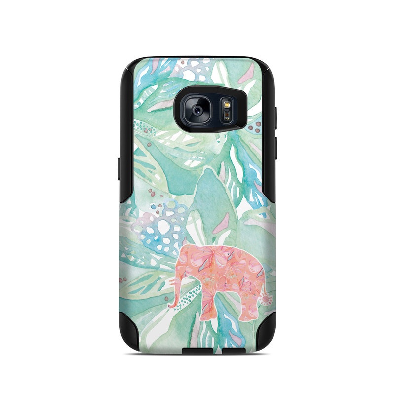 OtterBox Commuter Galaxy S7 Case Skin - Tropical Elephant (Image 1)