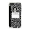 OtterBox Commuter iPhone 5 Case Skin - Composition Notebook
