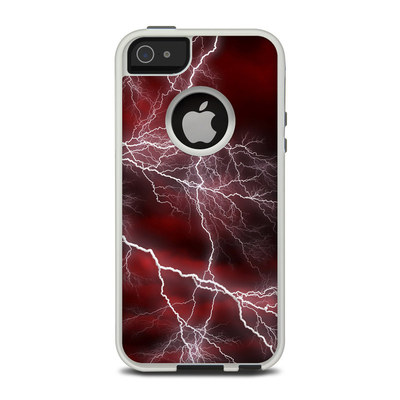 OtterBox Commuter iPhone 5 Case Skin - Apocalypse Red