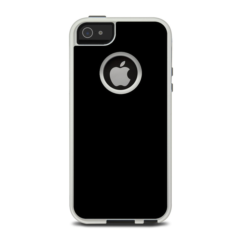 OtterBox Commuter iPhone 5 Case Skin - Solid State Black (Image 1)