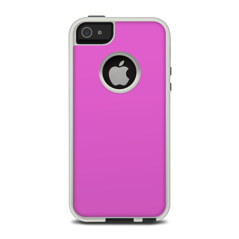 OtterBox Commuter iPhone 5 Case Skin - Solid State Vibrant Pink (Image 1)