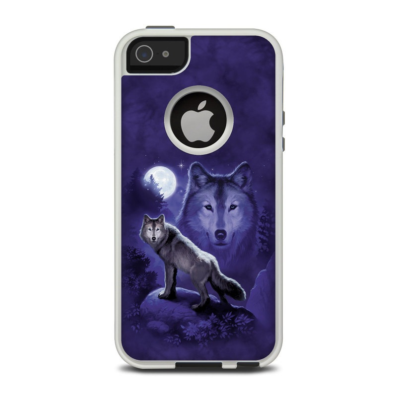 OtterBox Commuter iPhone 5 Case Skin - Wolf (Image 1)