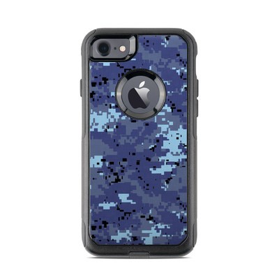 OtterBox Commuter iPhone 7 Case Skin - Digital Sky Camo
