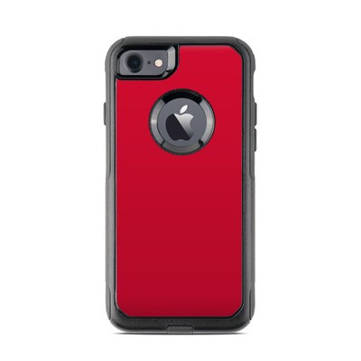 OtterBox Commuter iPhone 7 Case Skin - Solid State Red