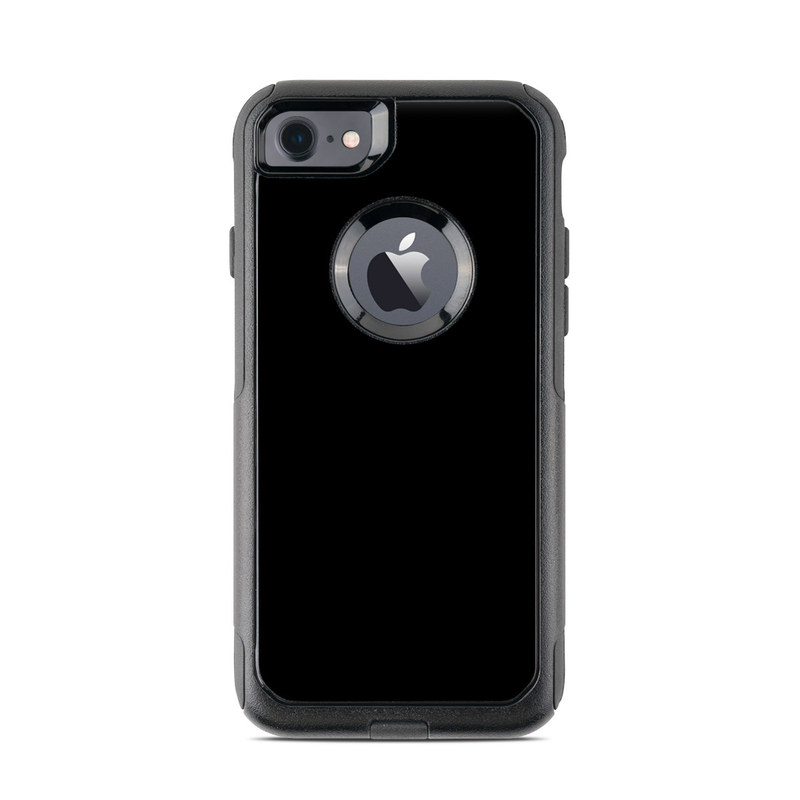 OtterBox Commuter iPhone 7 Case Skin - Solid State Black (Image 1)