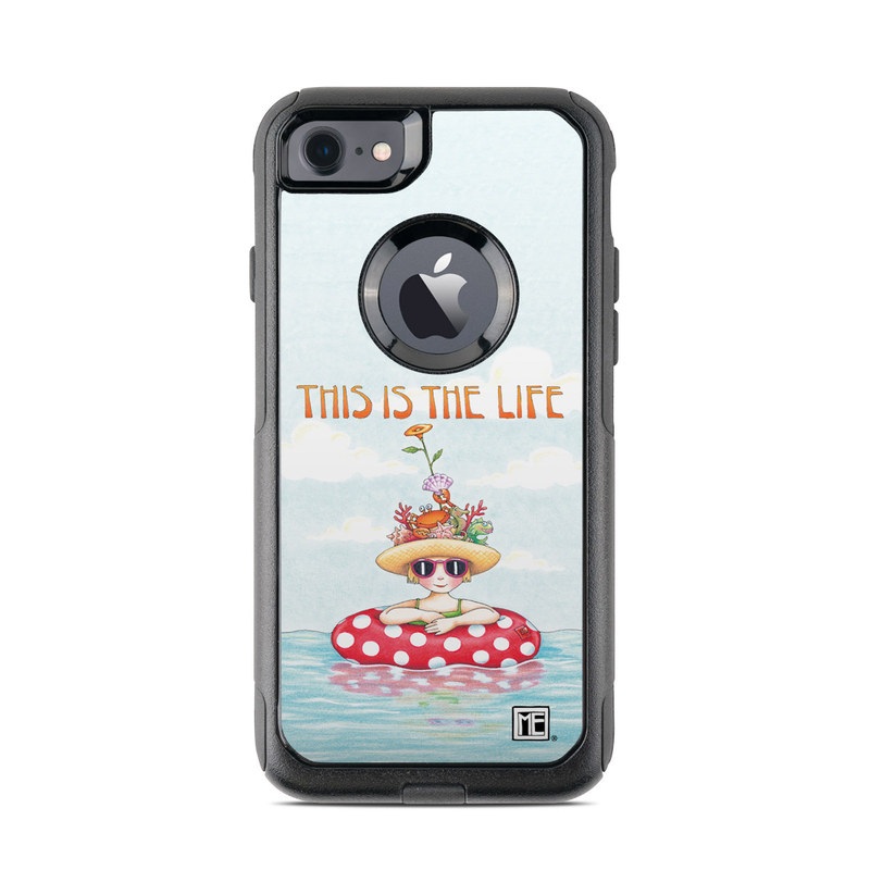 OtterBox Commuter iPhone 7 Case Skin - This Is The Life (Image 1)